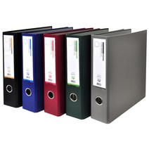 [알파] 합지D링바인더 KD-304 A4 3공 7cm 500매 (색상 선택), 흑색