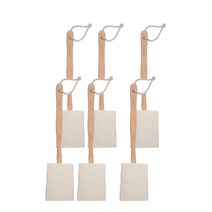 루파 바디 브러쉬 So Eco Loofah Wooden Handle, 6팩