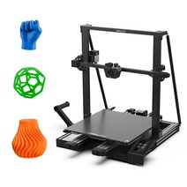 Creality 3D 프린터 400*400*400mm 대형 인쇄 무소음 마더보드 지능형 자동 레벨링/재료 중단 감지/정전 후 연속, CR-6 Max
