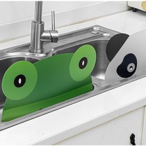 귀여운 씽크대 싱크대 물막이 물 기름 튀김 방지 가림막, 본상품선택, 판다