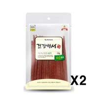 건강백서 야들야들 쫀득한 소고기 120g(8) X2 간식