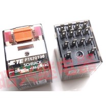 쿼드 오픈 클로즈 릴레이 PT570T30 100% TE/Tyco 230VAC 6A 1개, 한개옵션0