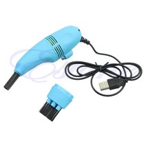 헤파필터 강력진공 소형 미니1 개 키보드 청소기 USB 미니 지능 먼지 기계 컴퓨터 노트북 PC 뜨거운 전세계, 05 하늘색