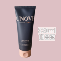 어노브 집착헤어팩 딥 데미지 트리트먼트EX 대용량 320ml 1+1