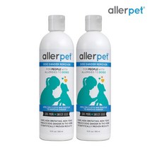 [국내공식] 알러펫 알러지 완화 비듬제거제 강아지용 355ml Dog Dander Remover, 2병