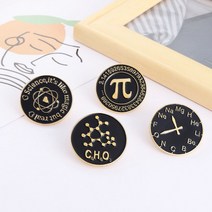 수학 파이 과학기호 뱃지, 115