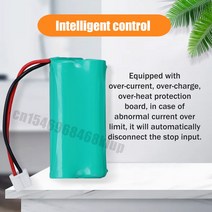 무선전화기 유뮤선전화기 레트로 2.4V 800mAh 니켈 수소 NiMH BT-1011 충전식 배터리 무선 홈 전화 BT8001, 한개옵션0