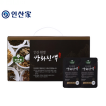 (주)인산가 정품 인산가 쌍화진액 80ml x 30팩+2박스 이상 구입시 홍삼애크런치(49g) 간편 섭취/ 인산죽염, 3박스, 80ml x30팩