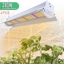 2 280W 전체 스펙트럼 560pcs Led 라이트 수직 농장 의료 식물 그린 하우스 작은 정원