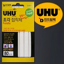 독일UHU 임시고정 고형점착제 점착제 반복사용 HONI * 238084EA, 본상품선택