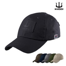 워든 PMC 메쉬 택티컬 볼캡 매쉬 전술 모자 아웃도어 군인 태극기 낚시 등산 밀리터리, 2.일반타입, 1.블랙