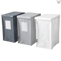 이케아 재활용수거함 딤파 분리수거가방 3개 22x35x45cm 청소용품 주방 욕실 화장실