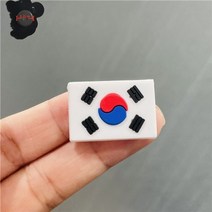 냉장고 예쁜 자석 현관문 여행 마그넷 마그네틱 귀여운 인테리어 1pcs pvc 국기 만화 중국 캐나다 영국 미국 한국 프랑스 호주 스티커, 협력사, 푸른