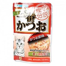 냥이 고양이 생선 사료 간식 가다랑어 파우치 60g 고양이전연령간식-72394EA, 1, 본상품선택