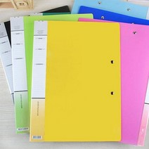 아트박스/틱톡 Color Double Lever File A4 / 더블레버파일, 옵션선택:파랑, 파랑