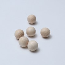 우든볼(원형)/나무구슬/나무볼/우든공/나무공, 12mm