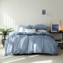 [소프라움] 사르르 면모달 홑겹이불커버 싱글/퀸/킹 5color, 블루, 싱글(MDS22SC12101BLS)