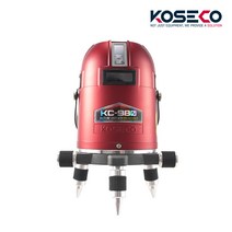 코세코 KC-980 레드 레이저 레벨기 8배 밝기, 포함, 1개