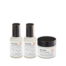티큐라 아크솔 세럼2 크림 세트(청소년 성인 여드름화장품 좁쌀/화농성/지성피부 적합)
