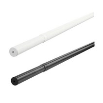 이케아 HUGAD 후가드 커튼봉 210-385cm/부자재/봉/부품, 블랙_002.171.32