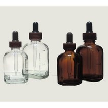 유리 스포이드병 50ml 100ml 갈색 투명 / 점적병 스포이트 프로폴리스병, 100ml 백색