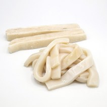 북양 오징어튀김채 슬라이스 대왕오징어 몸살 튀김용 10kg(2kgX5봉), 5개