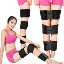 상세페이지참고 _FFF 3중다리보정벨트-블랙 발목고정 오다리 허벅지 휜다리 자세, 1, 1개