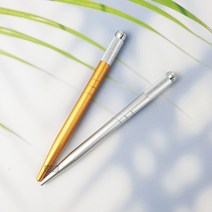 가벼운 반영구 엠보펜 크롬 엠보펜대(골드/실버), 1개, 골드
