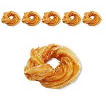 프레스키 터키츄 하드링 사사미 강아지 간식 M 36g, 칠면조 힘줄, 6개입