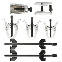 자동차 점화 테스터 진단 스캐너 플러그 점화코일 멀티 테스터기 7 피스 볼 조인트 볼 조인트 풀러 + 타이로드 엔드 익스트랙터 + 스프링 텐셔너 자동차 액세서리, 1-빨간색