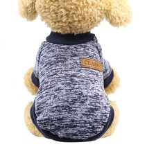 개 옷 겨울 코트 자켓 강아지 치와와 XS-2XL, [01] Navy Blue, [05] XXL
