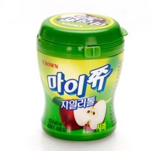 크라운 마이쮸 용기 사과, 110g, 1개