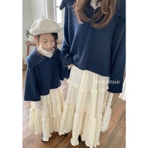 샬롯캉캉스커트+맘커플 엄마랑딸이랑 공주패션 나들이 데일리 데일리 프릴셔링롱치마
