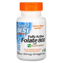 닥터스베스트 활성형엽산 메틸엽산 800mcg 60베지캡슐, 1+1