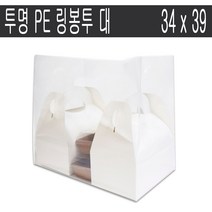 투명 PE 링봉투 대/34 x 39/100장 1봉