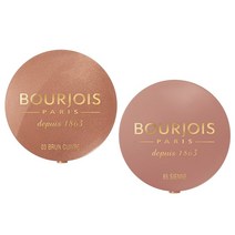 Bourjois 부르주아 리틀 라운드 팟 블러셔 2.5g 색상선택 2팩, 032 Ambre DOr, 33 Lilas Dor