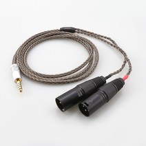 오디오 케이블 4.4mm 밸런스드 수 커넥터-2 XLR 듀얼 어댑터 소니 wm1A/1z pha-2a ifi 4.4 호환, [01] 0.5m, [01] Xlr로 4.4