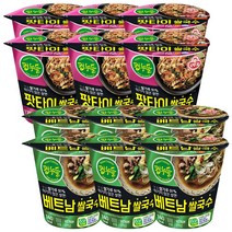 오뚜기 컵누들 베트남 쌀국수 6개+팟타이 쌀국수 6개, 1개