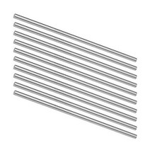 uxcell Round Steel Rod 5mm HSS Lathe Bar Stock Tool 150mm Long for Shaft Gear Drill Lathes Boring, 1, 5mm x 150mm
