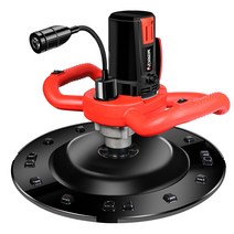 마무리 바닥 전동 마모 그라인더 시멘트 벽면 평삭기, 1280W  하드 드라이브 3개