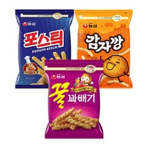 농심 감자깡 250g+꿀꽈배기 285g+포스틱 270g, 3개