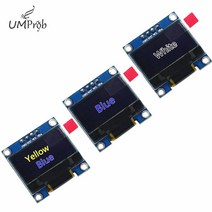 LED 전광판 모듈 간판 엘리베이터 광고0.96 "화이트/블루/옐로우 블루 인치 OLED 모듈 128x64 LCD 디, 한개옵션1, 01 Yellow and Blue