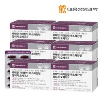 대웅생명과학 루테인 지아잔틴 아스타잔틴 알티지 오메가3 6박스 360캡슐