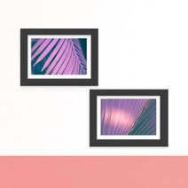 바보사랑 영롱한컬러식물 액자세트.꾸밈(무료배송), 2타입