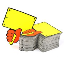 상품광고글씨 팻말손100매