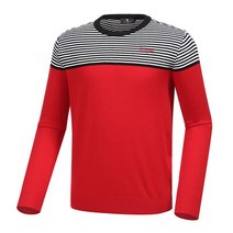 *사은품증정* [와이드앵글] 남성 조직MIX 보더형 풀오버 M WMP20K32R2