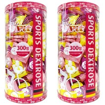 액티브핏 스포츠 포도당 캔디 600정 300정 x 2통 3가지맛, 2개