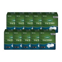 디펜드 안심 깔개매트 10매X10팩(1박스) 라이너 속기저귀 변실금