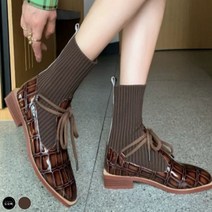 도오빠 여성 삭스 부츠 로퍼 여자삭스부츠_블러키