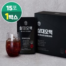 삼대오백 헬스 부스터 에너지 드링크 아르기닌 타우린 블랙마카, 15포 x 1박스